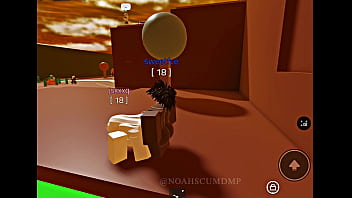 Hot chick getting fucked on a roblox condo game