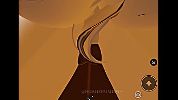 Hot chick getting fucked on a roblox condo game