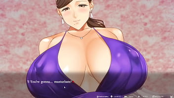 Manami's masturbation milf orders me to jerk off with her uncensored hentai game
