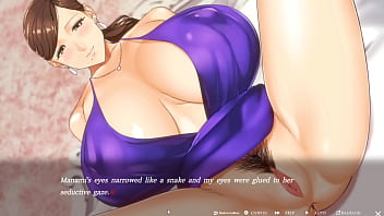 Manami's masturbation milf orders me to jerk off with her uncensored hentai game