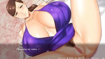 Manami's masturbation milf orders me to jerk off with her uncensored hentai game