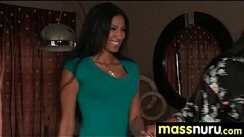 Naughty chick gives an amazing japanese massage 7