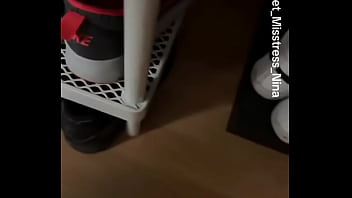 ️#blacknylon #boots #feet #feetfetish #nylonfeet #nylonfetısh #teen #leatherskirt