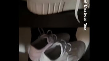 ️#blacknylon #boots #feet #feetfetish #nylonfeet #nylonfetısh #teen #leatherskirt