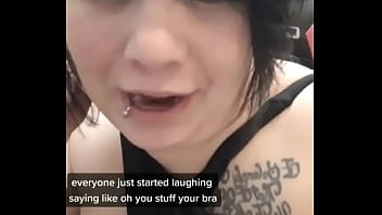 Stuffing my bra gone wrong lol#fail