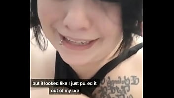 Stuffing my bra gone wrong lol#fail