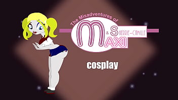 Maxi is on a cosplay contest