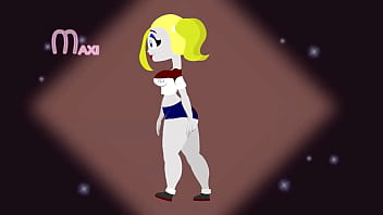 Maxi is on a cosplay contest