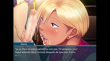 Oh yes kasshoku bitch hitozuma no seiyoku kaishou novela visual milf tomboy da clases a joven virgen sub español parte 1