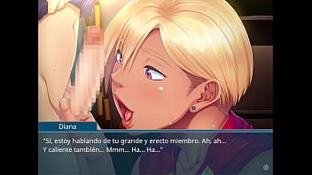 Oh yes kasshoku bitch hitozuma no seiyoku kaishou novela visual milf tomboy da clases a joven virgen sub español parte 1