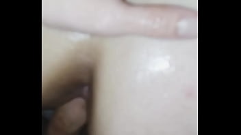 Autumn minxx fucks her while he puts toy in her virgin ass