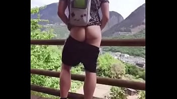 Pulling Pants Down Butt Outdoor thumbnail