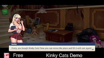 Kinky cats demo free game itchio casual dating sim puzzle
