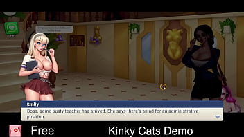 Kinky cats demo free game itchio casual dating sim puzzle