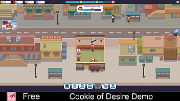 Cookie of desire demo free steam demo game sexual content nudity nsfw mature idler cafe game