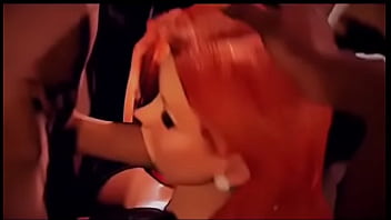 Jessica rabbit chupando