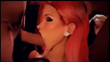 Jessica rabbit chupando