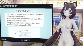 Naked Vtuber Lecture A Pendulum Whose Amplitude Increases With Wind ~ Why Did The Tacoma Narrows Bridge Collapse ~ thumbnail