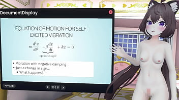 Naked vtuber lecture a pendulum whose amplitude increases with wind ~ why did the tacoma narrows bridge collapse ~ Naked vtuber lecture a pendulum whose amplitude increases with wind ~ why did the tacoma narrows bridge collapse ~