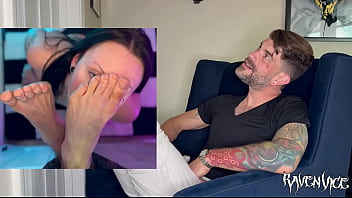 Gloryhole foot worship dom view