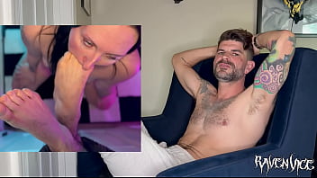 Gloryhole foot worship dom view