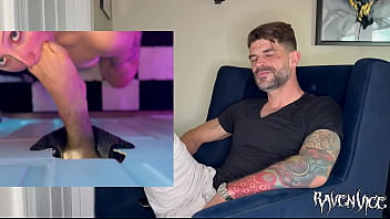 Gloryhole foot worship dom view