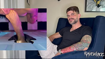 Gloryhole foot worship dom view