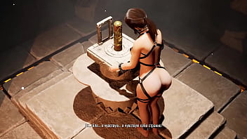 An ancient ritual involving a totem and lara croft's butt hentai game unreal engine