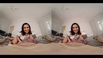 She begs me for an anal creampie virtual real porn