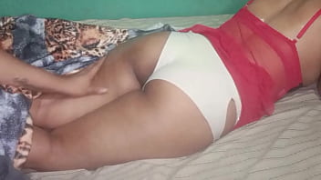 Hot massage for my neighbor's big ass brunette wife