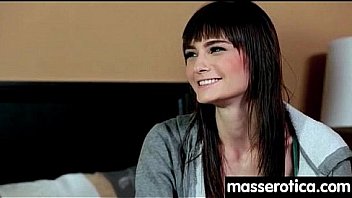 Hot teen masseuse given strong orgasm 25