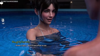 Hot stepsis seducing him with her sexy bikini stepsis hot kissing summer heat 05 by naughty fox games