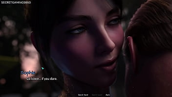 Hot stepsis seducing him with her sexy bikini stepsis hot kissing summer heat 05 by naughty fox games