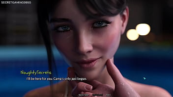 Hot stepsis seducing him with her sexy bikini stepsis hot kissing summer heat 05 by naughty fox games