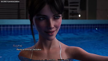 Hot stepsis seducing him with her sexy bikini stepsis hot kissing summer heat 05 by naughty fox games