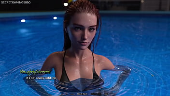 Hot stepsis seducing him with her sexy bikini stepsis hot kissing summer heat 05 by naughty fox games