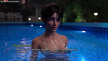 Hot stepsis seducing him with her sexy bikini stepsis hot kissing summer heat 05 by naughty fox games