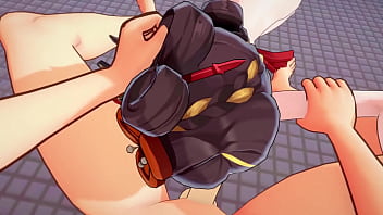 Chiori wants to fuck in the shower genshin impact hentai