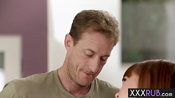 Horny babe swallowed husbands cock