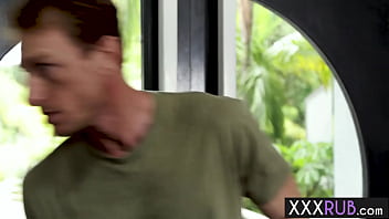 Horny babe swallowed husbands cock