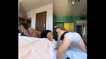 Tati zaqui dancing on all fours