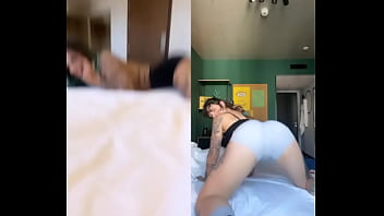 Tati zaqui dancing on all fours