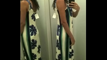 Fitting room in a shopping mall