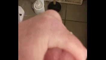 Stroking my cock