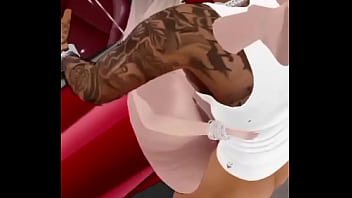 Mi esposo no está y el mecánico me usa como puta urgida