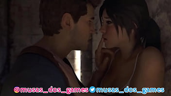 Tomb raider e uncharted juntos tente nao gozar