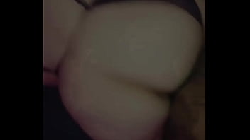 Giving her that d and trying to be quiet at her friends house