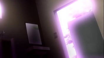 The girl funking in the school