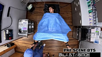 Aria nicole sucks dick and gets pussy blasted by doctor pov version