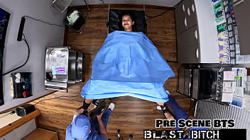 Aria nicole sucks dick and gets pussy blasted by doctor pov version